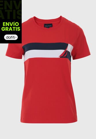 Camiseta NAUTICA Rojo Nautica