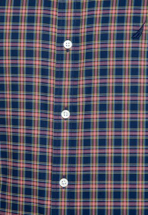 Camisa Azul-Rojo-Amarillo Nautica