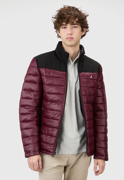 Chaqueta Vinotinto-Negro NAUTICA
