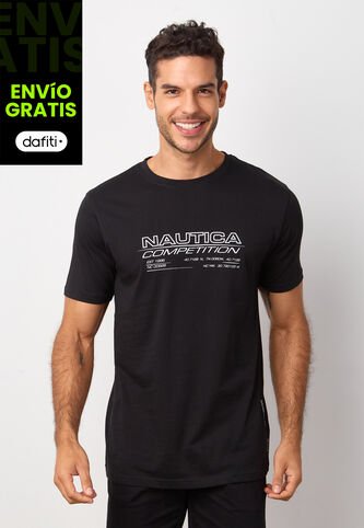 Camiseta NAUTICA Negro Nautica