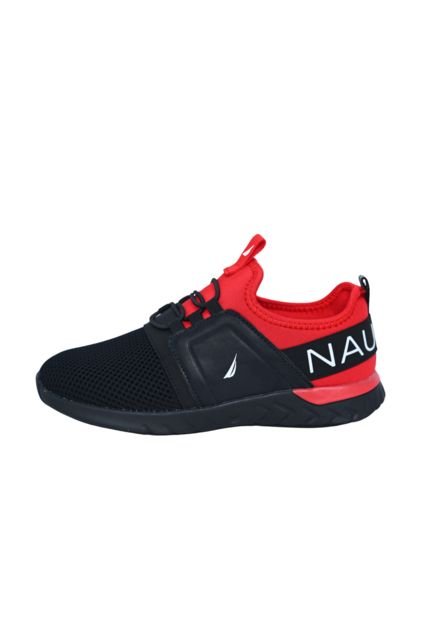 Tenis Nauticas Kids Sepic Youth/Red/Black