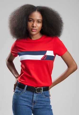 Camiseta NAUTICA Rojo Nautica