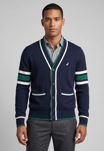 Cárdigan NAUTICA Azul