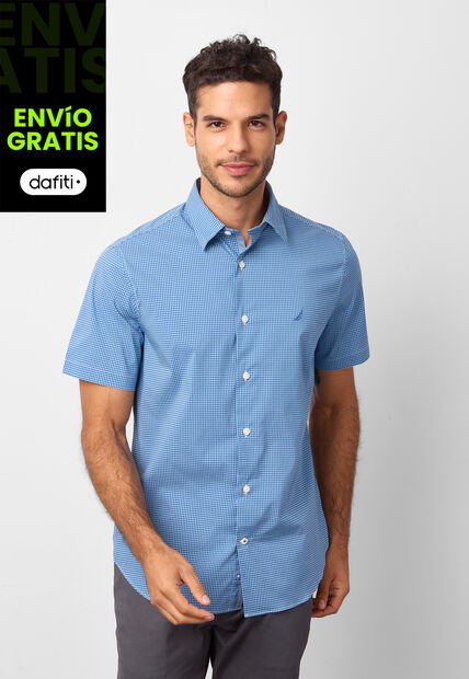 Camisa NAUTICA Azul