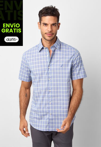 Camisa NAUTICA Azul