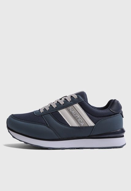 Tenis Lifestyle Azul Navy-Blanco-Gris NAUTICA Outfall 3