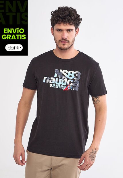 Camiseta NAUTICA Negro