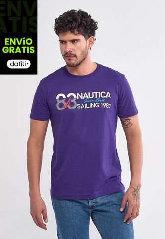 Camiseta NAUTICA Violeta Nautica