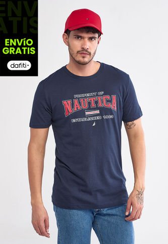 Camiseta NAUTICA Azul Nautica