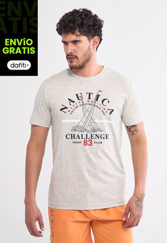 Camiseta NAUTICA Gris Nautica