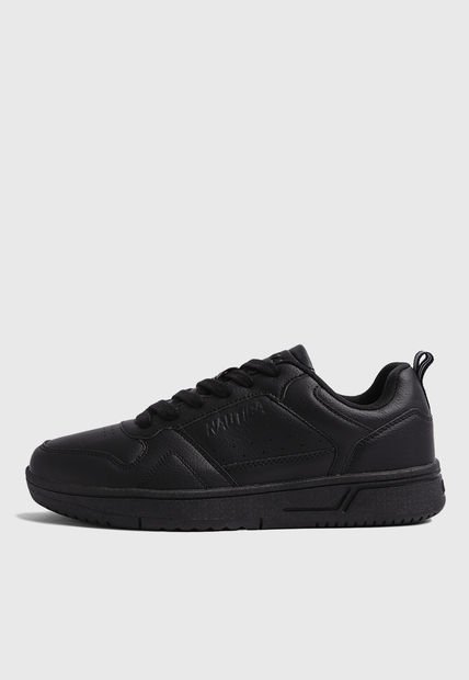 Tenis Negro-Blanco-Azul Navy NAUTICA Bence