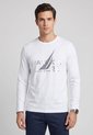 Camiseta Manga Larga NAUTICA Blanco de Nautica