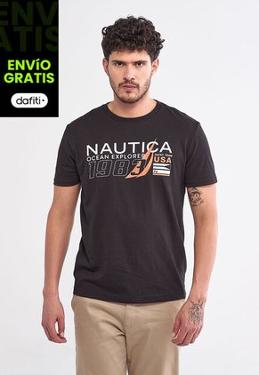 Camiseta NAUTICA Negro