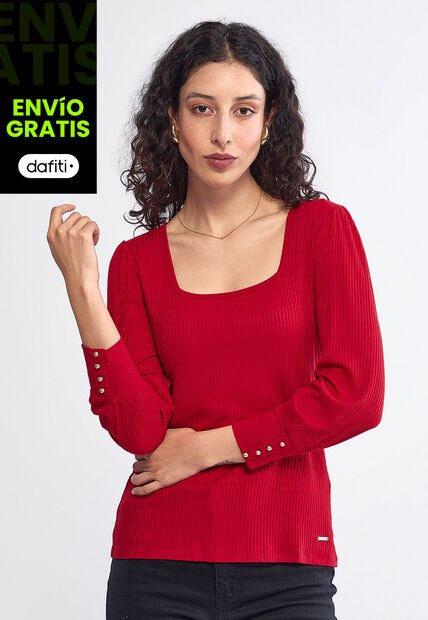 Blusa NAUTICA Rojo