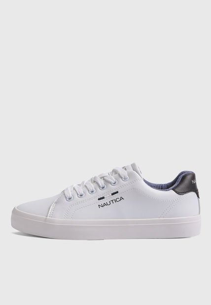 Tenis Blanco-Negro-Azul NAUTICA Brompton
