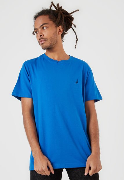 Camiseta Azul Nautica