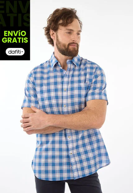Camisa NAUTICA Azul