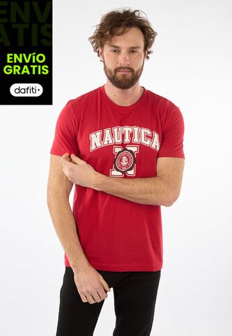 Camiseta NAUTICA Rojo Nautica