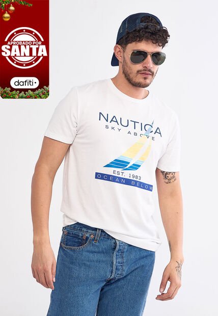 Camiseta NAUTICA Blanco