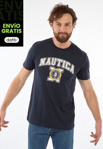 Camiseta NAUTICA Azul Nautica