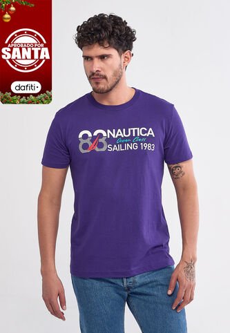 Camiseta NAUTICA Violeta Nautica