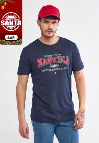 Camiseta NAUTICA Azul Nautica
