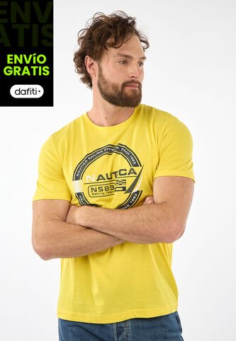 Camiseta NAUTICA Amarillo Nautica