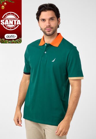 Polo NAUTICA Verde Nautica