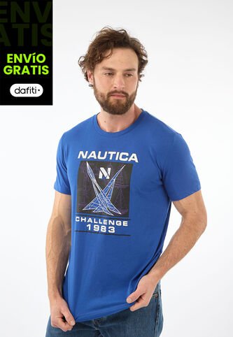 Camiseta NAUTICA Azul Nautica