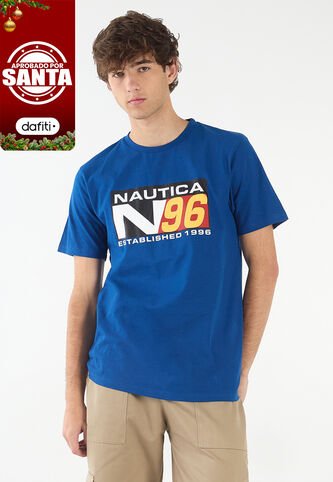 Camiseta NAUTICA Azul Nautica
