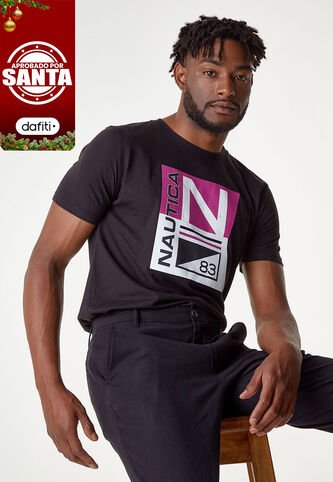 Camiseta NAUTICA Negro Nautica