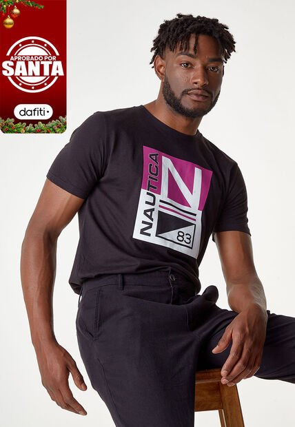 Camiseta NAUTICA Negro