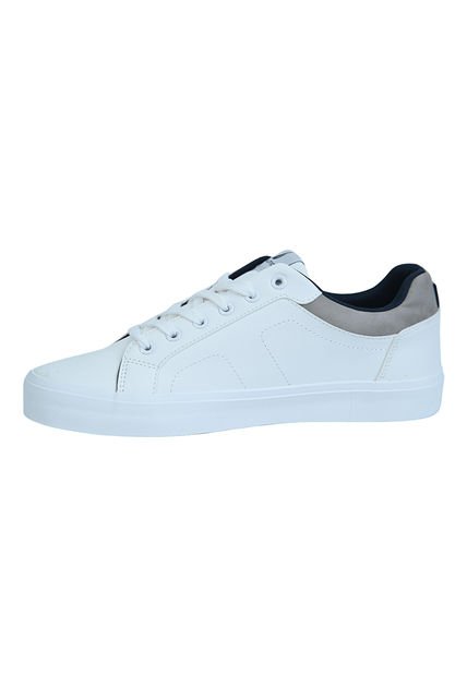 Tenis Nautica Hombre Braeton 2 White/Grey Top