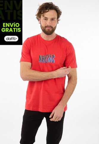 Camiseta NAUTICA Rojo Nautica
