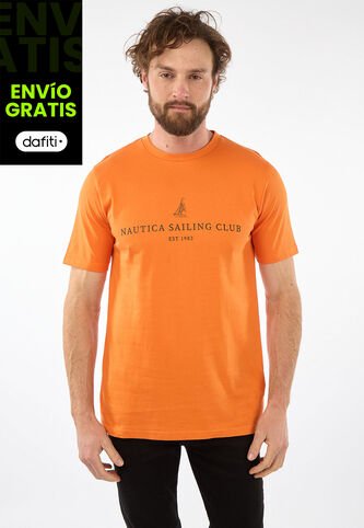 Camiseta NAUTICA Naranja Nautica
