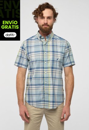 Camisa NAUTICA Azul