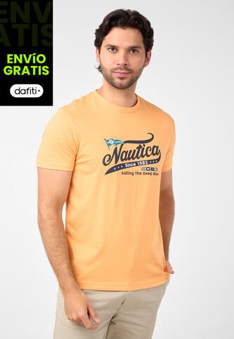 Camiseta NAUTICA Naranja Nautica