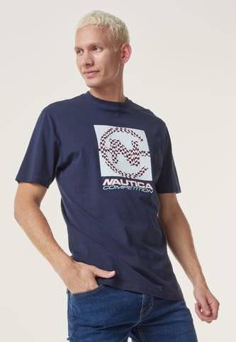 Camiseta NAUTICA Azul Nautica