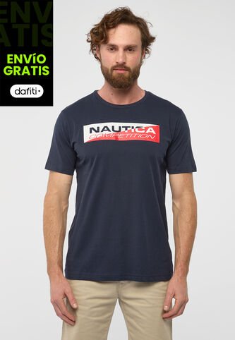 Camiseta NAUTICA Azul Nautica