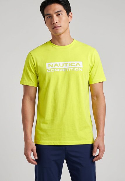 Camiseta NAUTICA Amarillo Neón