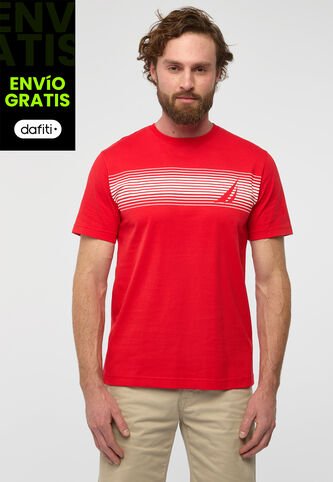 Camiseta NAUTICA Rojo Nautica