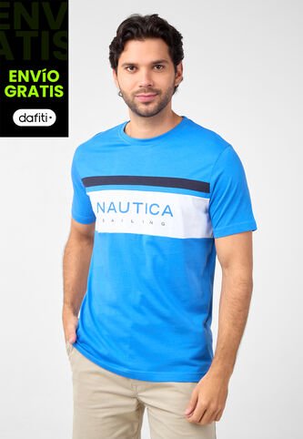 Camiseta NAUTICA Azul Nautica
