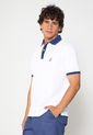 Polo Blanco-Azul-Naranja Nautica de Nautica