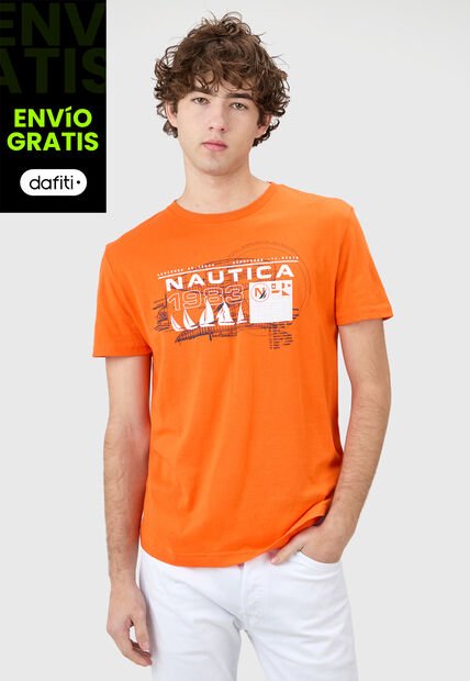 Camiseta NAUTICA Naranja