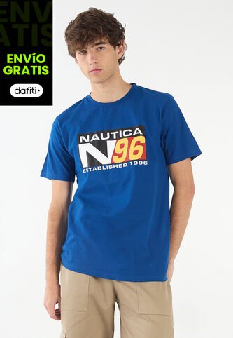 Camiseta NAUTICA Azul Nautica