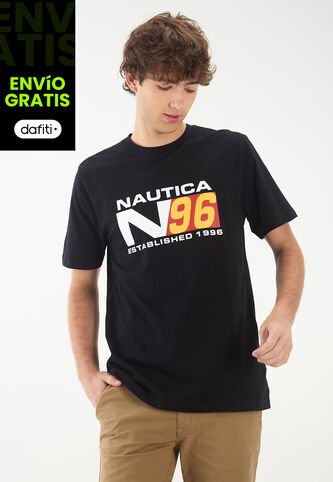 Camiseta NAUTICA Negro Nautica