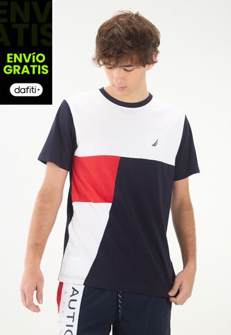 Camiseta NAUTICA Azul Nautica