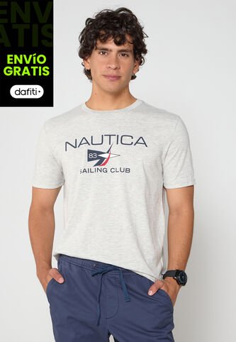 Camiseta NAUTICA Gris Nautica