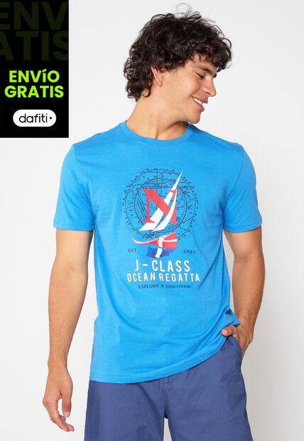 Camiseta NAUTICA Azul