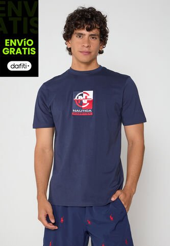 Camiseta NAUTICA Azul Nautica
